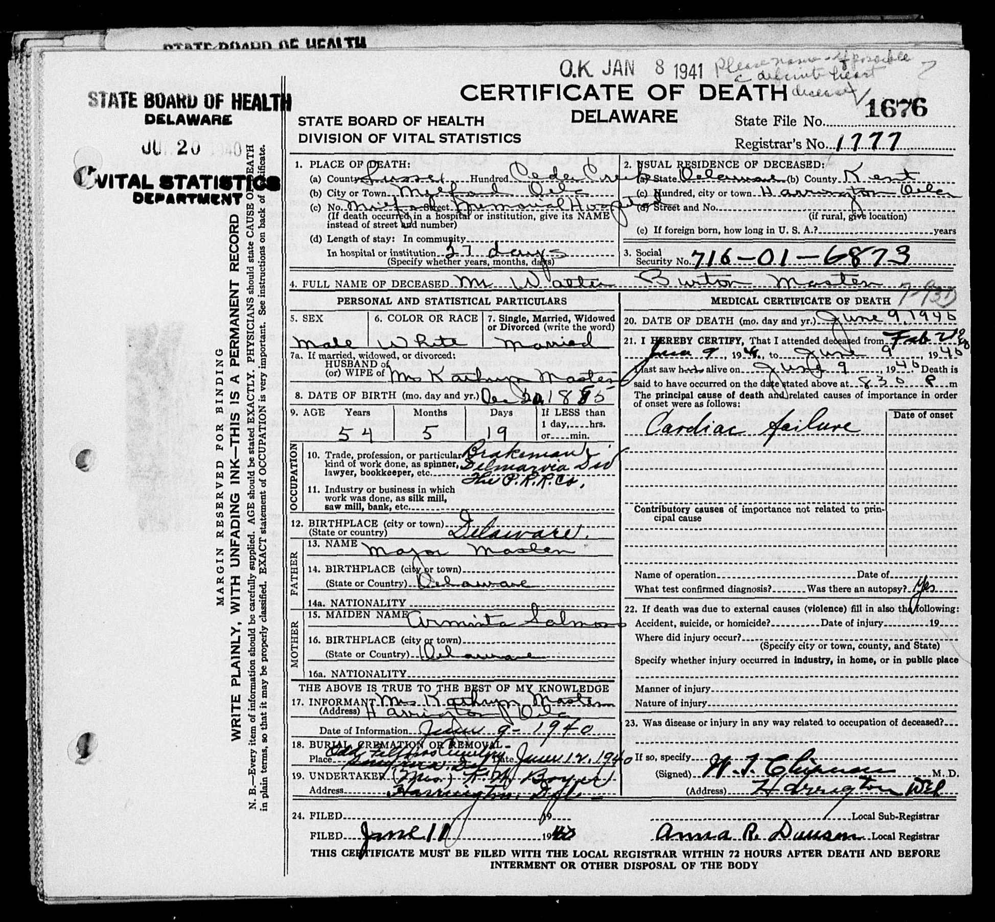 Masten_Walter-Burton(1885-1940)-deathcertificate